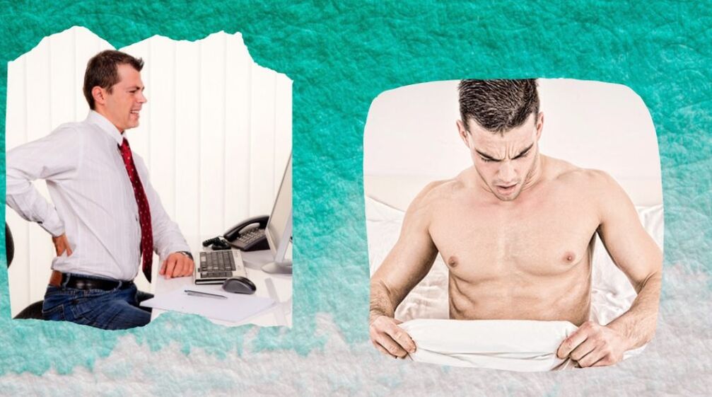 Symptoms of prostatitis in men